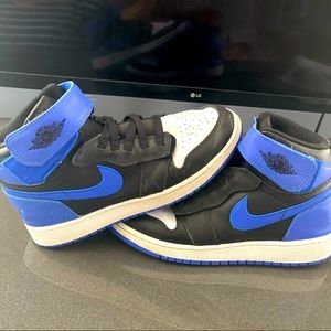 Blue White Black Jordan size 6.0 good used condition